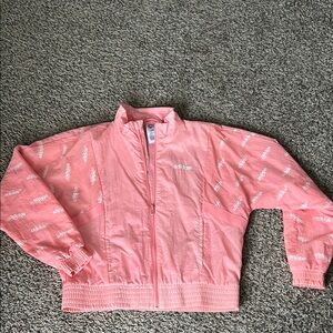 Adidas Pink Windbreaker Jacket